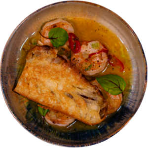 KREWETKI W LIMONCELLO