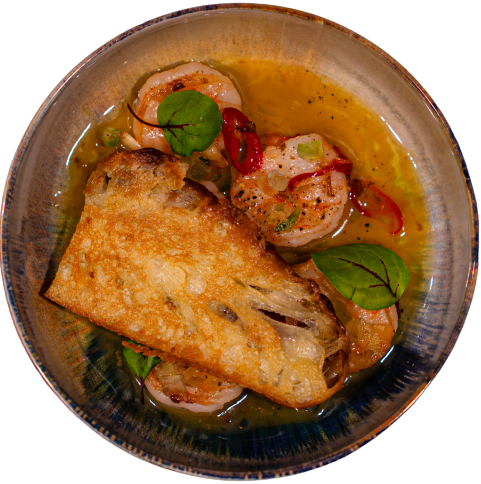 KREWETKI W LIMONCELLO